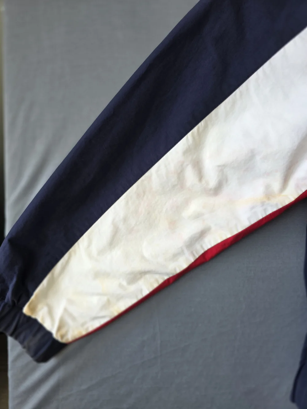 Vintage Tommy Hilfiger Reversible Colorblock Jacket 1995 Spellout Streetwear.